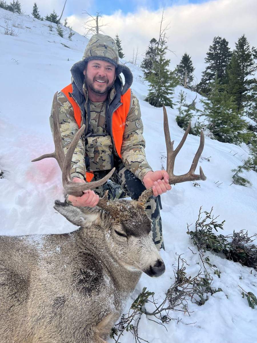 Wall-tent camp on a Montana elk hunt